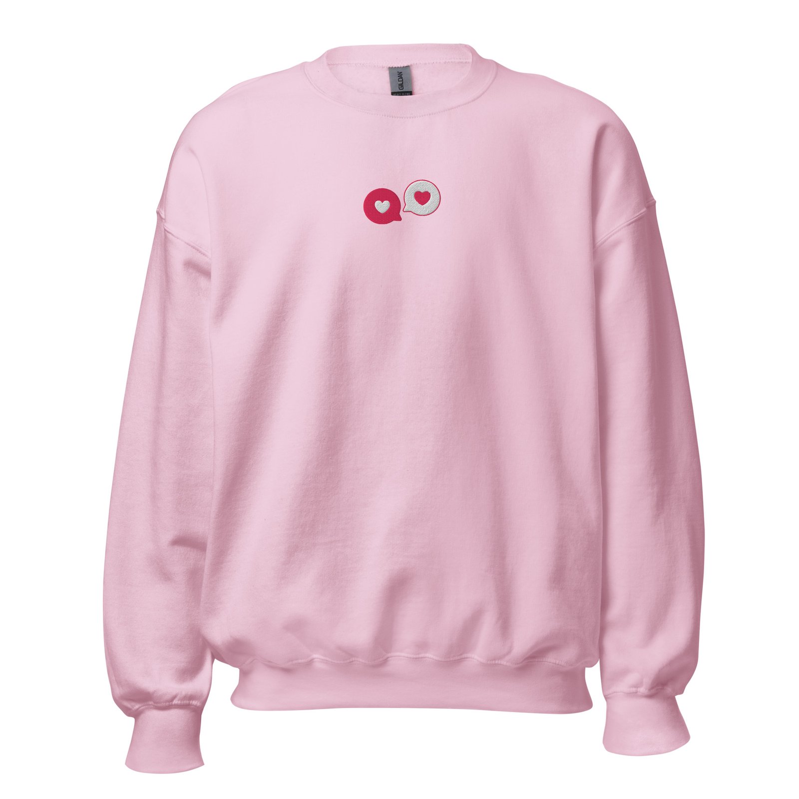 Unisex TWIN HEART EMBROIDERED Sweatshirt - Image 3