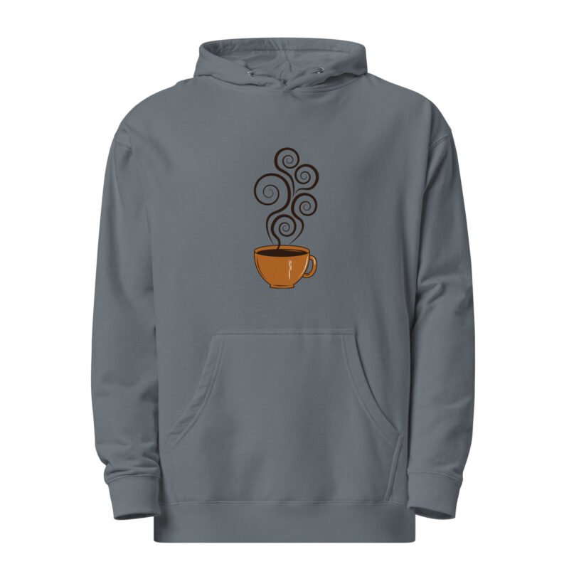 MEN'S Premium Midweight COFFEE Vibe Hoodie
