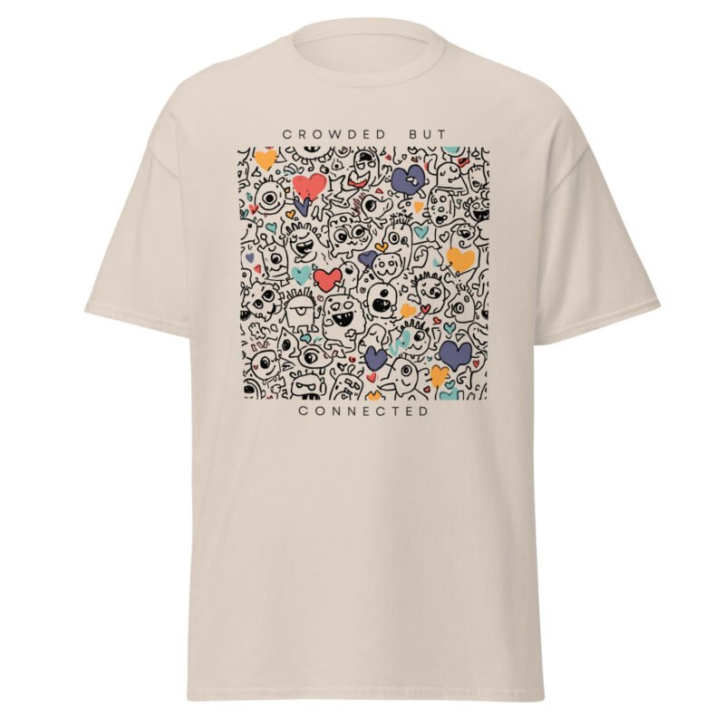Unisex surreal city summer tee
