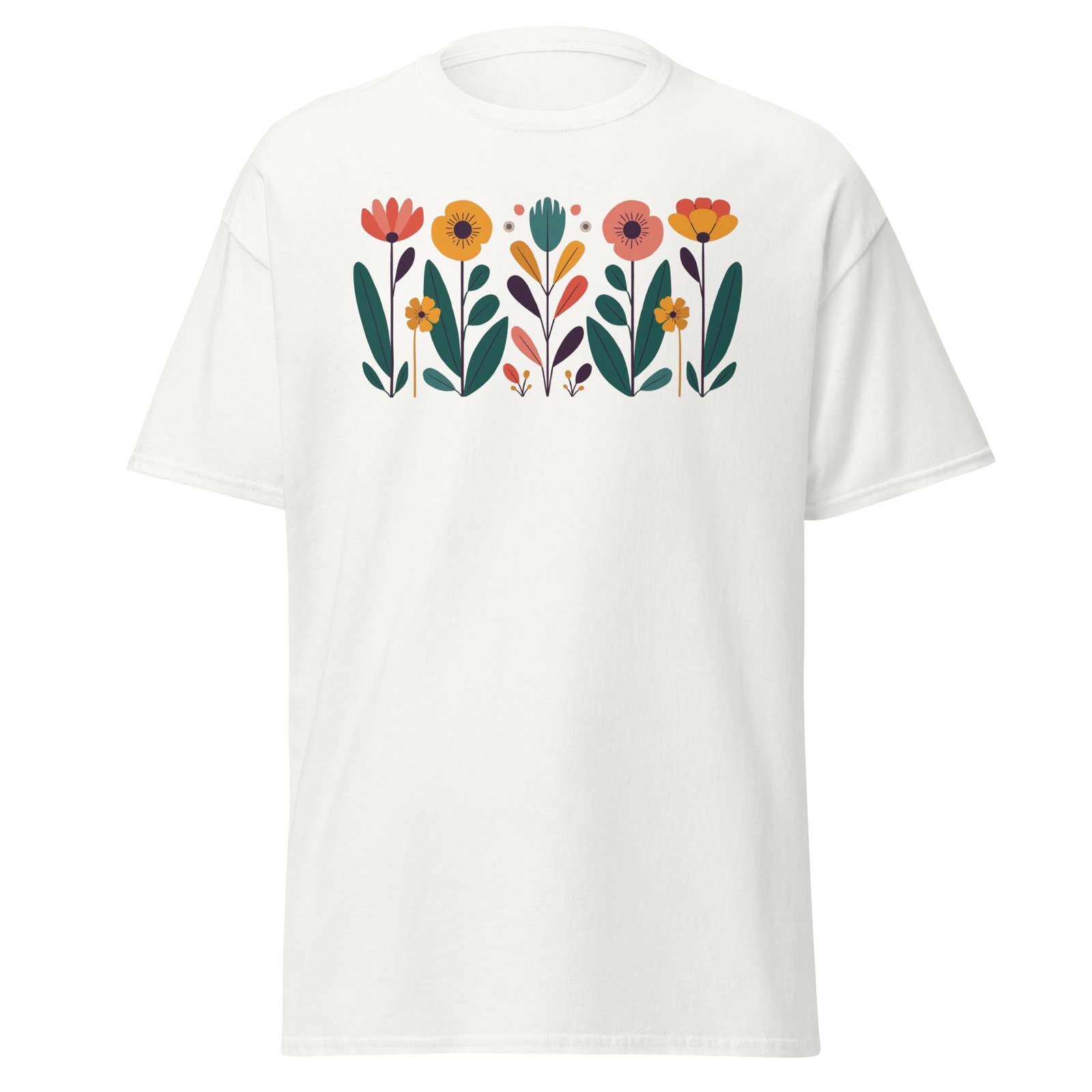 Unisex botanical tee