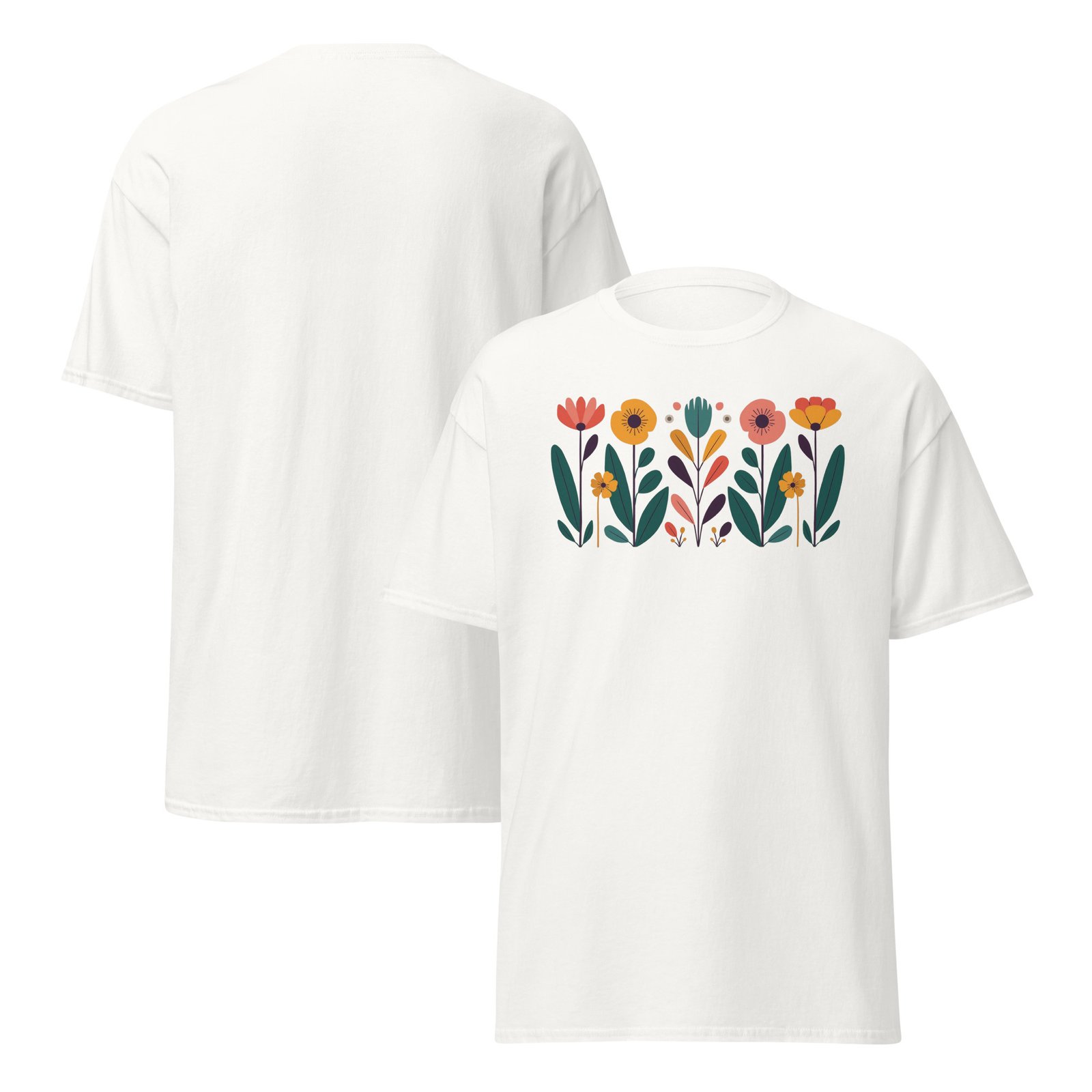 Unisex botanical tee - Image 6