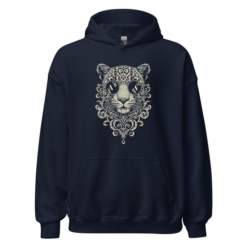 UNISEX VICTORIAN LEOPARD HOODIE